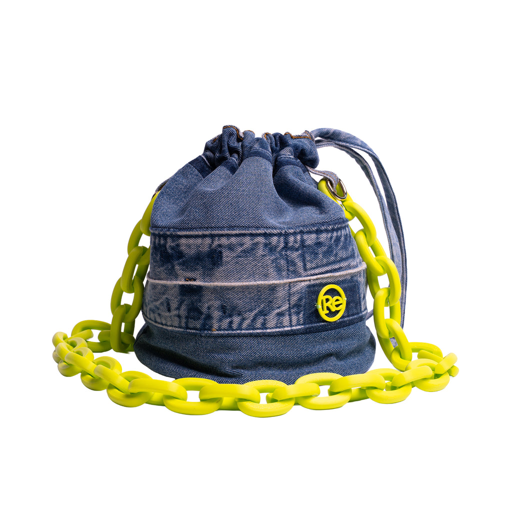 Neon Bucket Blue