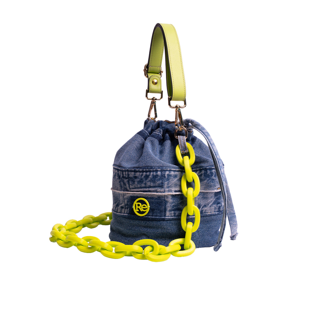 Neon Bucket Blue