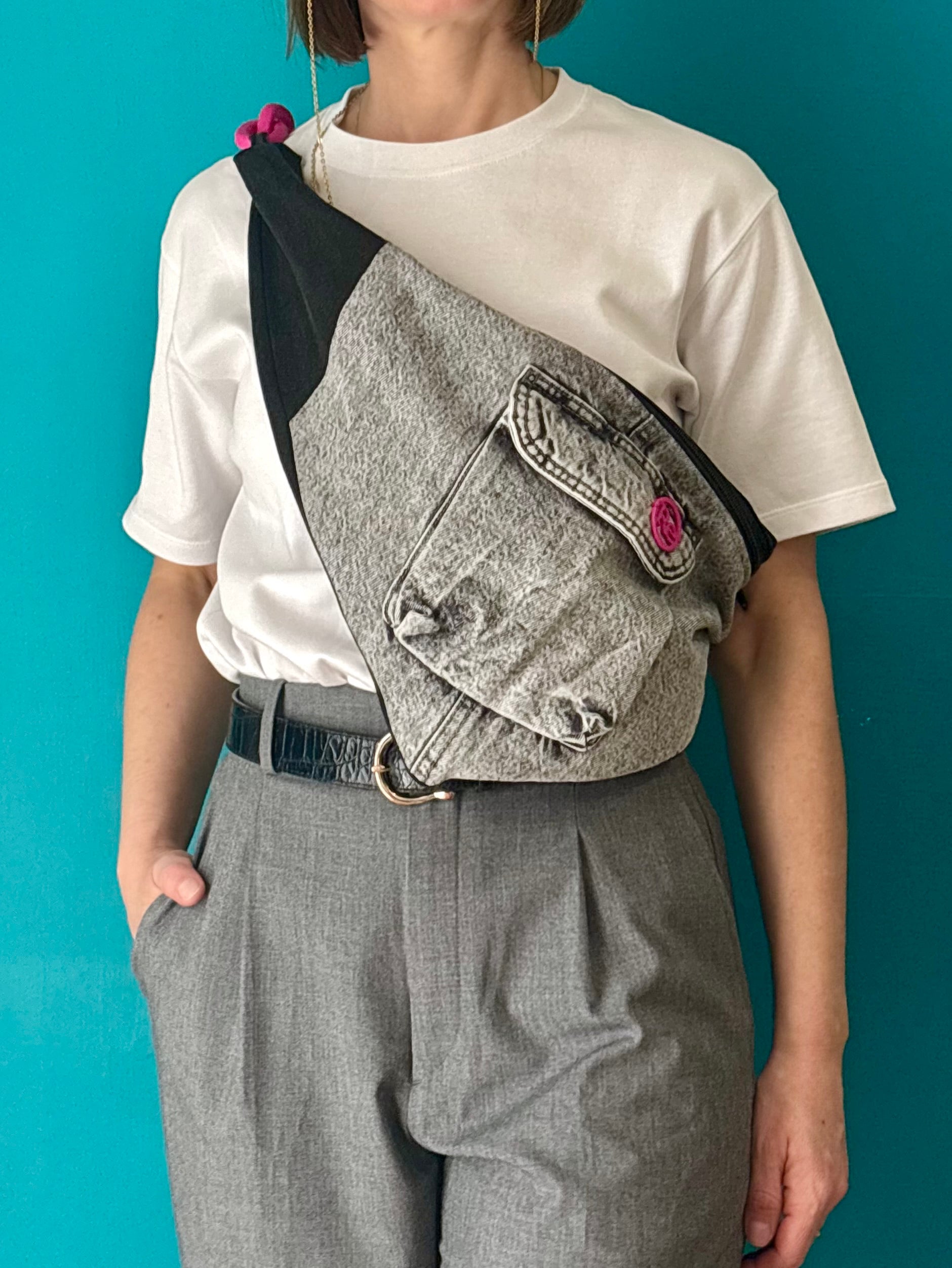 ReLab84 Urban Reborn Denim Bag – Edizione Upcycled